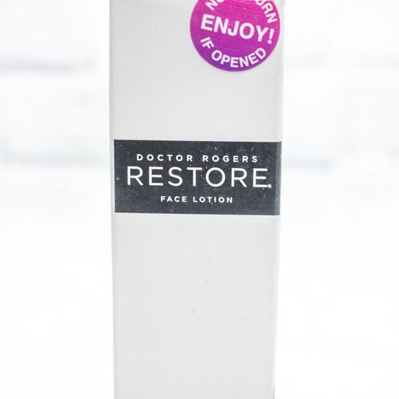 Doctor Rogers Restore Face Lotion Moisturizer Full Size 1.7oz Clean Skin Care - Picture 4 of 10